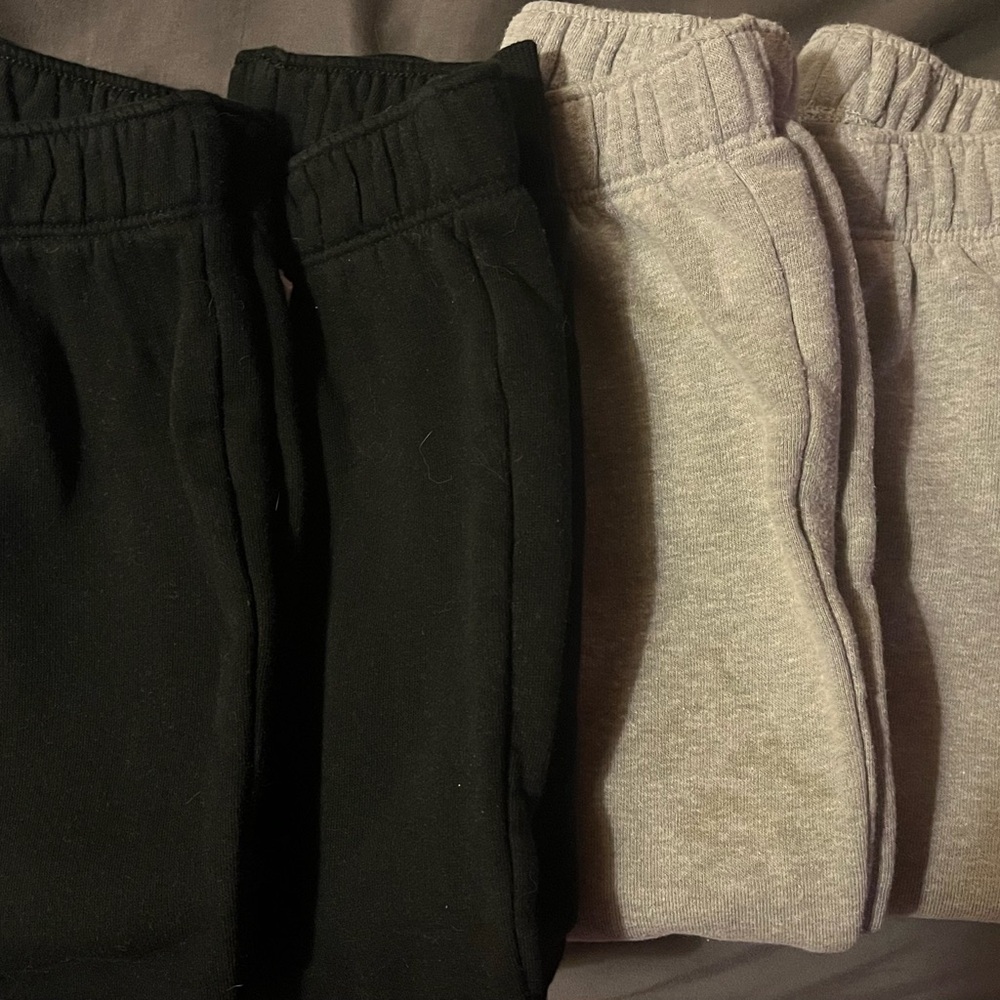 Cat & Jack Black and Gray Kids Joggers